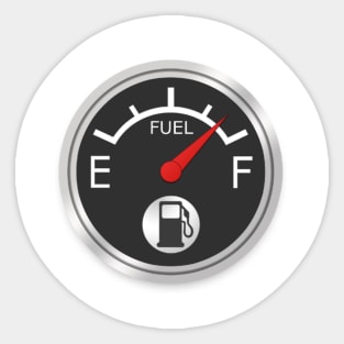 Fuel Gauge Sticker